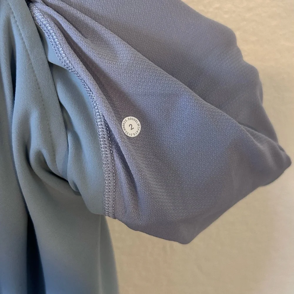 Lululemon Everlux High-Rise Zip-Leg Track Pant *Full Length Chambray‎ SZ 2